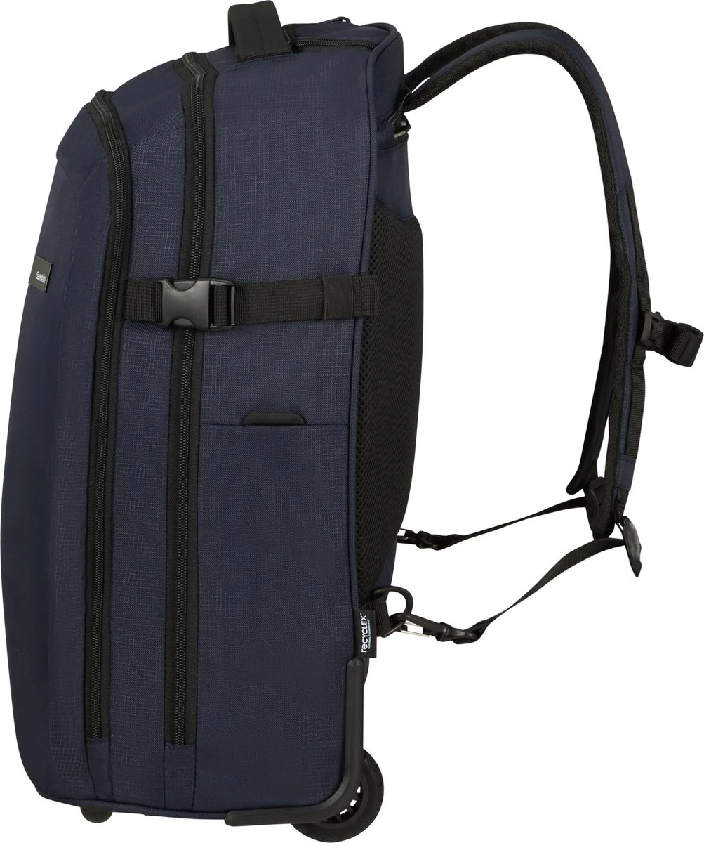 Samsonite Rugzaktrolley Met Laptopvak - Roader Rugzak 17.3 (Handbagage) Dark Blue 4 Samsonite Rugzaktrolley Met Laptopvak - Roader Rugzak 17.3 (Handbagage) Dark Blue - Afbeelding 2