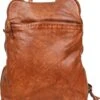Bear Design Cow Lavato - Leren Rugtas - Cognac -Reisbagage Winkel 1005x1200 3