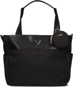 Guess Reistas / Weekendtas - 32 X 44 X 7 Cm - 10 Liter - Eco Gemma - Zwart -Reisbagage Winkel 1005x1200 4