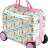 Princess Traveller Kids Collection - Ride-On Trolley - Zeemeermin - 42cm -Reisbagage Winkel 1009x1200