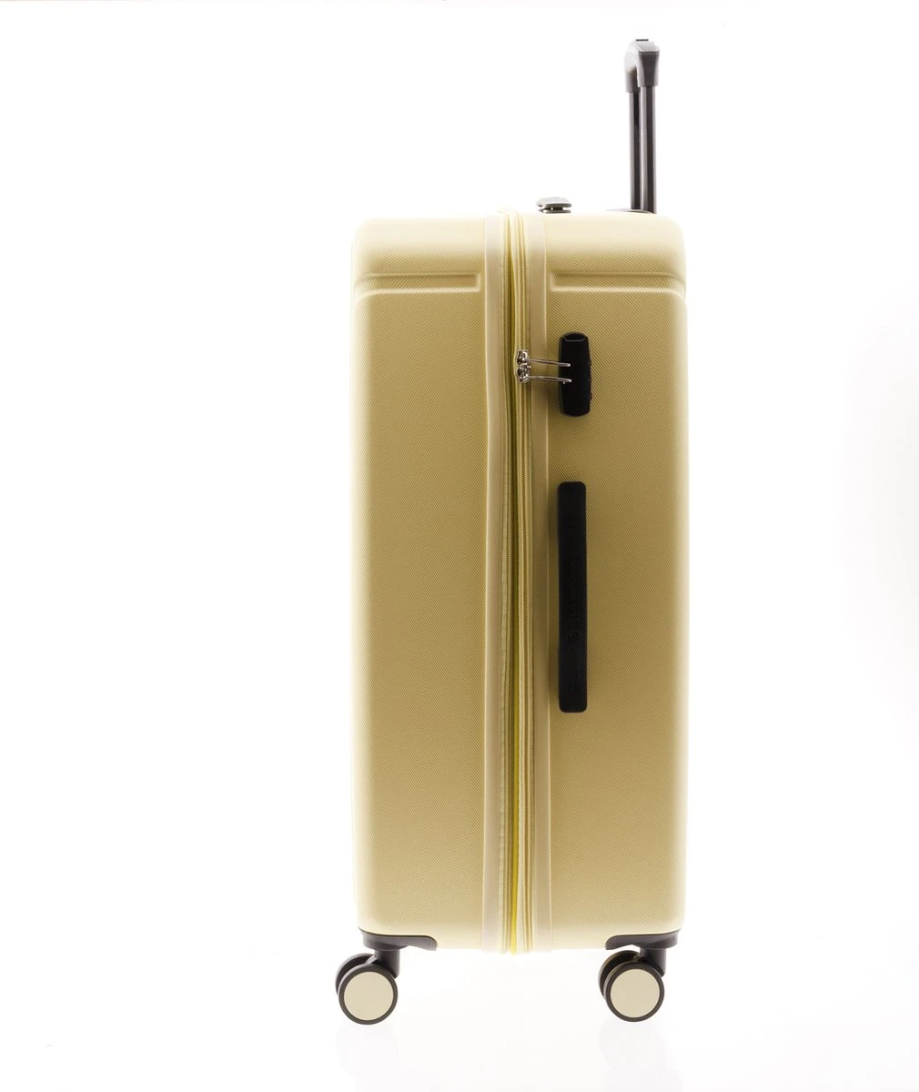 Gladiator Tropical Grote Koffer Expandable - 77 Cm - 105/117 Liter - Geel 4 Gladiator Tropical Grote Koffer Expandable - 77 Cm - 105/117 Liter - Geel - Afbeelding 2