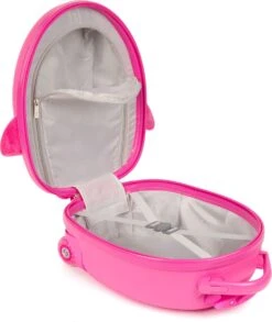 Boppi - Kindertrolley - Pinguïn (roze) - Handbagage - Lichtgewicht - Duurzaam - 17L 12 Boppi - Kindertrolley - Pinguïn (roze) - Handbagage - Lichtgewicht - Duurzaam - 17L -Reisbagage Winkel 1010x1200