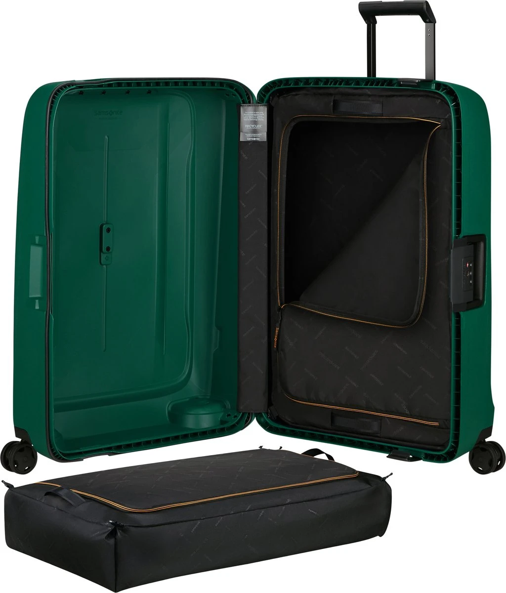 Samsonite Reiskoffer - Essens Spinner (4 Wielen) 75 Cm - Alpine Green - 4.2 Kg 17 Samsonite Reiskoffer - Essens Spinner (4 Wielen) 75 Cm - Alpine Green - 4.2 Kg - Afbeelding 16