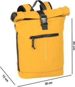 New Rebels Laptoprugzak Mart - Geel -Reisbagage Winkel 1030x1200 6