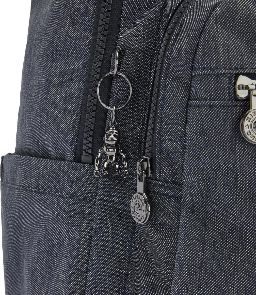 Kipling SEOUL Rugzak, 27 Liter, 15 Inch Laptopvak - Active Denim 5 Kipling SEOUL Rugzak, 27 Liter, 15 Inch Laptopvak - Active Denim - Afbeelding 3