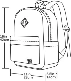 YLX Finch Rugzak. Zwart. Recyceld Rpet Materiaal. Gerecyclede Plastic Flessen - Eco Friendly. Volwassenen - Tieners - Middelbare Scholieren - Jongens - Meisjes. 14" Laptop Sleeve. Backpack - Schooltas - Rugzak -Reisbagage Winkel 1048x1200 6