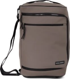 Norlander Lyon Trolleytas - Dull PU - 21 Liter - Taupe 11 Norlander Lyon Trolleytas - Dull PU - 21 Liter - Taupe -Reisbagage Winkel 1058x1200