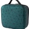 Merkloos Beautycase Groen Met Lijnen - Make Up Koffer Dames – Makeup Organizer – Tas Voor Cosmetica – Reis Toilettas – Groen Met Lijnen -Reisbagage Winkel 1058x1200 6