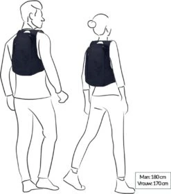 Jack Wolfskin Ancona - Rugzak - Vrouwen - Zwart 9 Jack Wolfskin Ancona - Rugzak - Vrouwen - Zwart -Reisbagage Winkel 1060x1200 3