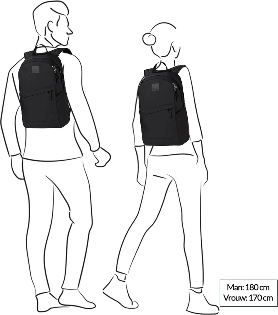 Jack Wolfskin Rugzak / Rugtas / Backpack - Perfect Day - Zand 5 Jack Wolfskin Rugzak / Rugtas / Backpack - Perfect Day - Zand - Afbeelding 3