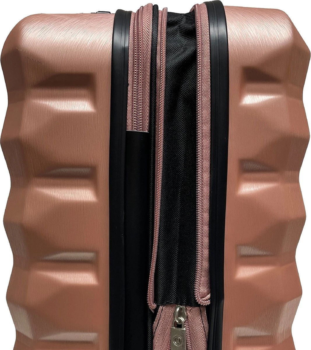 Benzi Xisto Grote Koffer - 75 Cm - 106 Liter - Expandable - Roze 10 Benzi Xisto Grote Koffer - 75 Cm - 106 Liter - Expandable - Roze - Afbeelding 8