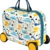 Princess Traveller Kids Collection - Ride On Trolley - Dino -Reisbagage Winkel 1069x1200