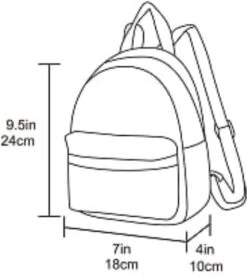 YLX Mini Backpack Voor Dames. Marine Blauw. Recycled Rpet Materiaal. Eco-friendly -Reisbagage Winkel 1071x1200 9