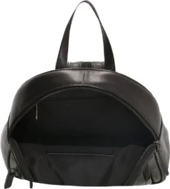 Old West Leren Dames Rugzak San Antonio M - Zwart -Reisbagage Winkel 1076x1200 7