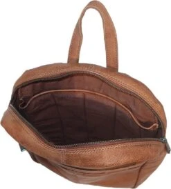 Bear Design Tiffany Leren Rugzak - Cognac -Reisbagage Winkel 1080x1200 3