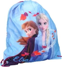 Disney Gymtas Frozen II Junior 44 X 37 Cm Polyester Blauw