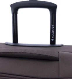 Gladiator Siroco L Grote Koffer 78 Cm - 115 Liter - Expandable - TSA Slot - Bruin -Reisbagage Winkel 1098x1200 2