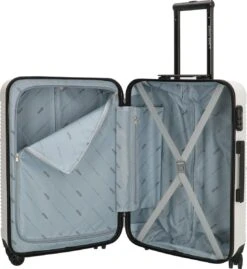 Enrico Benetti Louisville 39040 Driedelige Kofferset Hardcase ABS - Wit -Reisbagage Winkel 1103x1200 2