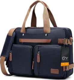 Laptoptas 2 In 1 Laptop Rugtas Schoudertas Voor 15.6 Inch Laptop – Blauw 23 Laptoptas 2 In 1 Laptop Rugtas Schoudertas Voor 15.6 Inch Laptop – Blauw -Reisbagage Winkel 1107x1200 4