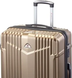 Tesla - Kofferset - 3-delig - 4 Wielen - Cijferslot - Goud -Reisbagage Winkel 1111x1200 1