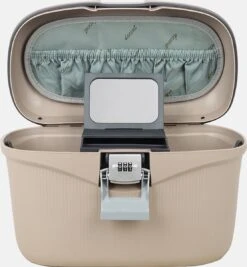 Decent Beautycase Dames / Reiskoffer - Hardcase - Sportivo - Beige -Reisbagage Winkel 1111x1200 7