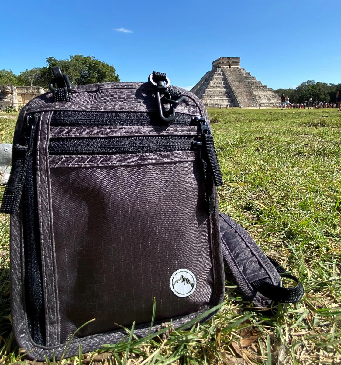 Groene Berg Nektasje - Reistas - Paspoorthouder Met RFID Blokkering - Reisportemonnee - Grijs 8 Groene Berg Nektasje - Reistas - Paspoorthouder Met RFID Blokkering - Reisportemonnee - Grijs - Afbeelding 6