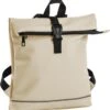 Daniel Ray Jefferson Rolltop Laptop Rugzak Waterproof - Off White