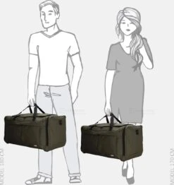 Enrico Benetti Amsterdam 35320 Reistas/sporttas L - Olijf Groen -Reisbagage Winkel 1132x1200 13