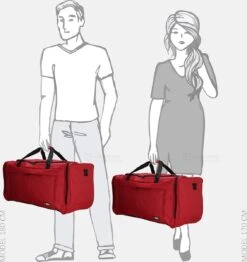 Enrico Benetti Amsterdam 35320 Reistas/sporttas L - Rood -Reisbagage Winkel 1132x1200 14