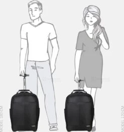 Decent B-TO WORK - Laptop Rugzaktrolley - Zwart -Reisbagage Winkel 1132x1200 8