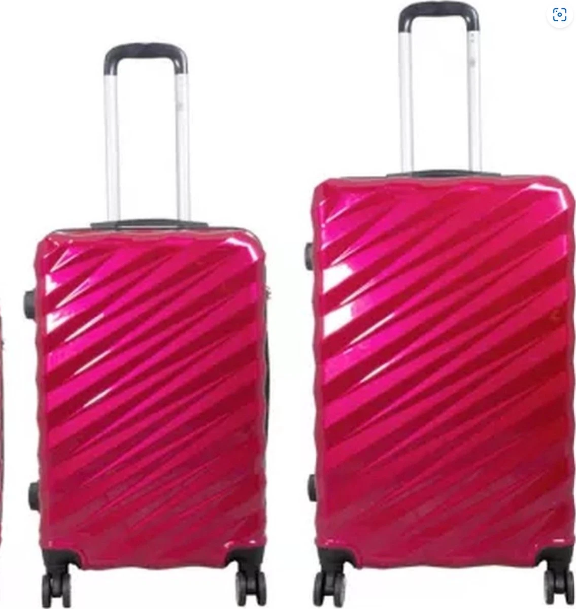 Monopol - Messina - Reiskofferset 2delig - Hoogkwaliteit Polycarbonaat - Rood - Maat XS + S 3 Monopol - Messina - Reiskofferset 2delig - Hoogkwaliteit Polycarbonaat - Rood - Maat XS + S