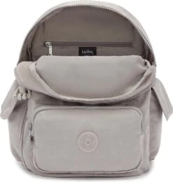Kipling CITY PACK S Rugzak, 13 Liter - Grey Gris 17 Kipling CITY PACK S Rugzak, 13 Liter - Grey Gris -Reisbagage Winkel 1138x1200 4