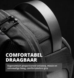 Brandie® - Rugzak - Laptop Rugzak Tot Voor Unisex - Schooltas - Waterdicht - Large Capaciteit - USB Poort - Met Regenhoes - Schoudertas Voor Reizen En Zakelijk Werk - Materiaal Polyester - Maat16 X 11 X 33 Inch - Zwart -Reisbagage Winkel 1139x1200 6