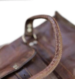 Duffeltas Weekendtas 50 X 24 X 24 Cm - Echte Leder - Cognac Bruin Leder – Reistas - Sporttas 18 Duffeltas Weekendtas 50 X 24 X 24 Cm - Echte Leder - Cognac Bruin Leder – Reistas - Sporttas -Reisbagage Winkel 1141x1200 3