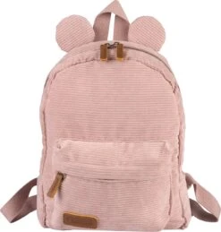 Princess Traveller Kids Collection - Rugzak 0 Tot 5 Jaar - Roze - Schooltas - Corduroy - 5 Liter Inhoud