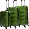 Castillo Trimix 3 Delige ABS Kofferset - Groen -Reisbagage Winkel 1152x1200 1