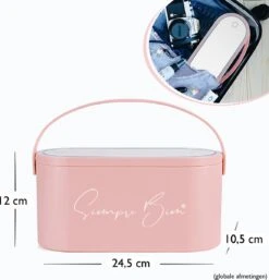 Beautycase Rose - LED-spiegel - Make Up - Make-up Org - Make-up Organizer Met Spiegel - Make-up Koffer - Beautycase - Multifunctioneel - Reisformaat -Reisbagage Winkel 1153x1200 16