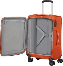 Samsonite Reiskoffer - Popsoda Spinner 55/20/40 (Handbagage) Orange -Reisbagage Winkel 1154x1200 1