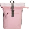 Charm London Neville Waterproof Roll Top Backpack Pink