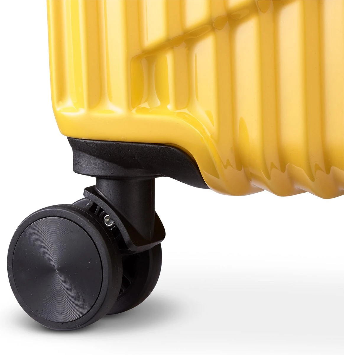 Tesla PC - Reiskoffer - 65 Cm - 4 Wielen - Geel 8 Tesla PC - Reiskoffer - 65 Cm - 4 Wielen - Geel - Afbeelding 6