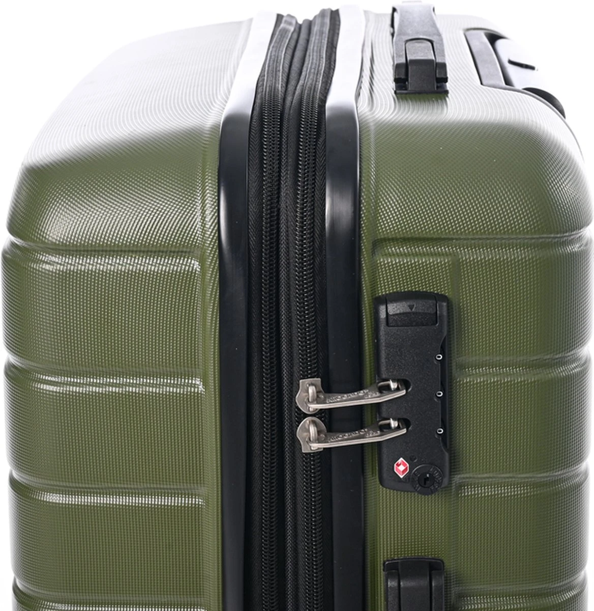 Jump Arogado - Reiskoffer - 66 Cm - 4 Wielen - TSA-Cijferslot - Kaki 4 Jump Arogado - Reiskoffer - 66 Cm - 4 Wielen - TSA-Cijferslot - Kaki - Afbeelding 2