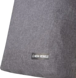 New Rebels® Vepo - Rugtas - Grijs- Waterbestendig - Roll-top - 87 - 19x20x4cm - Rugzak / Backpack -Reisbagage Winkel 1175x1200 4