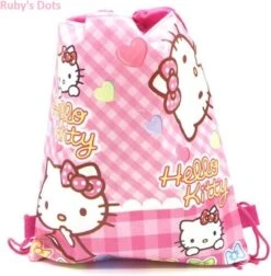 Hello Kitty Tas - Gymtas - Zwemtas - Roze - Opbergtas - Meisjes - Kinderen