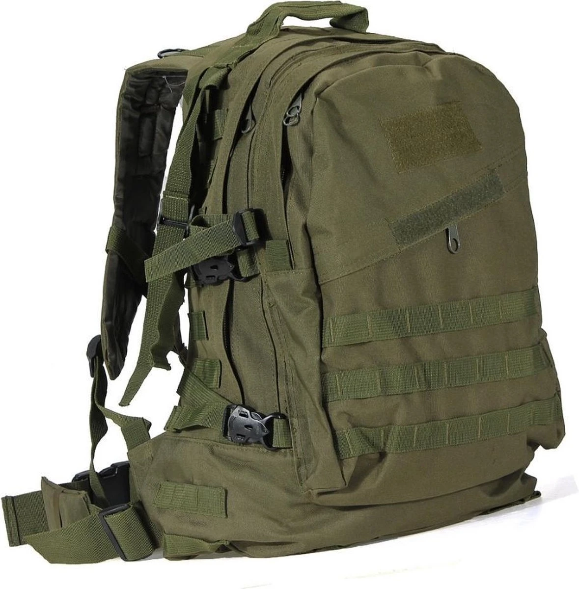 Merkloos Backpack - Militair Tactisch - Leger Groen - Wandelrugzak - 55 Liter 3 Merkloos Backpack - Militair Tactisch - Leger Groen - Wandelrugzak - 55 Liter