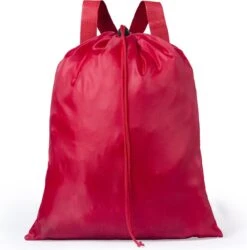 Rugzak - Gymtas - Zwemtas - Rugtas Met Trekkoordsluiting En Verstelbare Schouderbanden - Rood