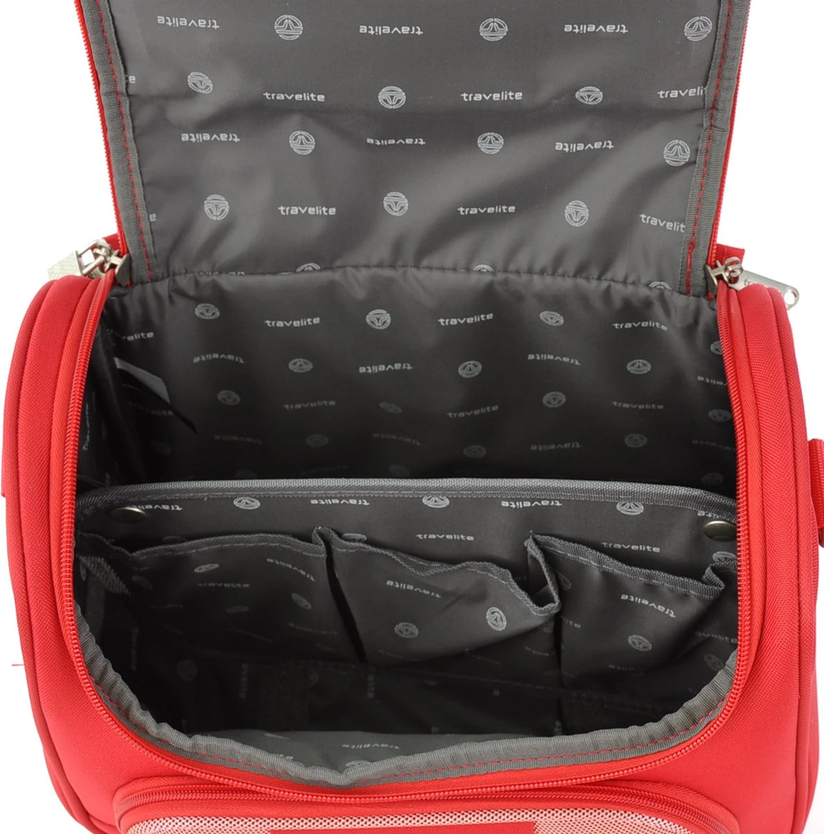 Travelite Orlando Beautycase Red 8 Travelite Orlando Beautycase Red - Afbeelding 6