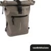 VanEnkhuizen Rolltop Rugzak Met Laptopvak 15,6 Inch - 20 Liter - Waterafstotend En Thermo Materiaal - Taupe -Reisbagage Winkel 1186x1200 4