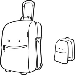 Reisenthel Trolley XS Kids Reiskoffer Kind - Maat XS - 12L - Cats&Dogs Rose Roze -Reisbagage Winkel 1188x1200