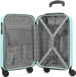 Oistr Noorvik Handbagage 4 Wheel Spinner Mint Green -Reisbagage Winkel 1189x1200