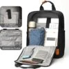 Rugzak Met Laptopvak - Rugzak Van 30 Liter Voor Heren / Dames - Waterdichte Rugzak Voor School / Werk / Reizen - Zwart Maat L -Reisbagage Winkel 1193x1200 11